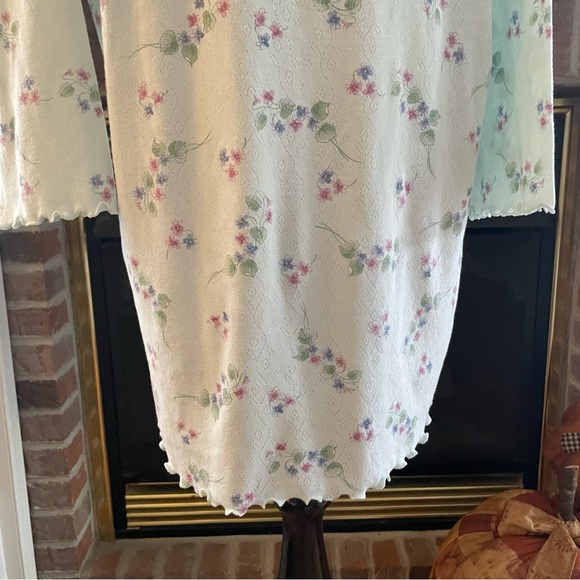 VTG Amanda Stewart Intimates Night Gown Cottage Core Memaw to the Core One Size - Picture 7 of 9